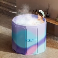JUNGRI.KR 간단 접이식 간이 반신욕 욕조